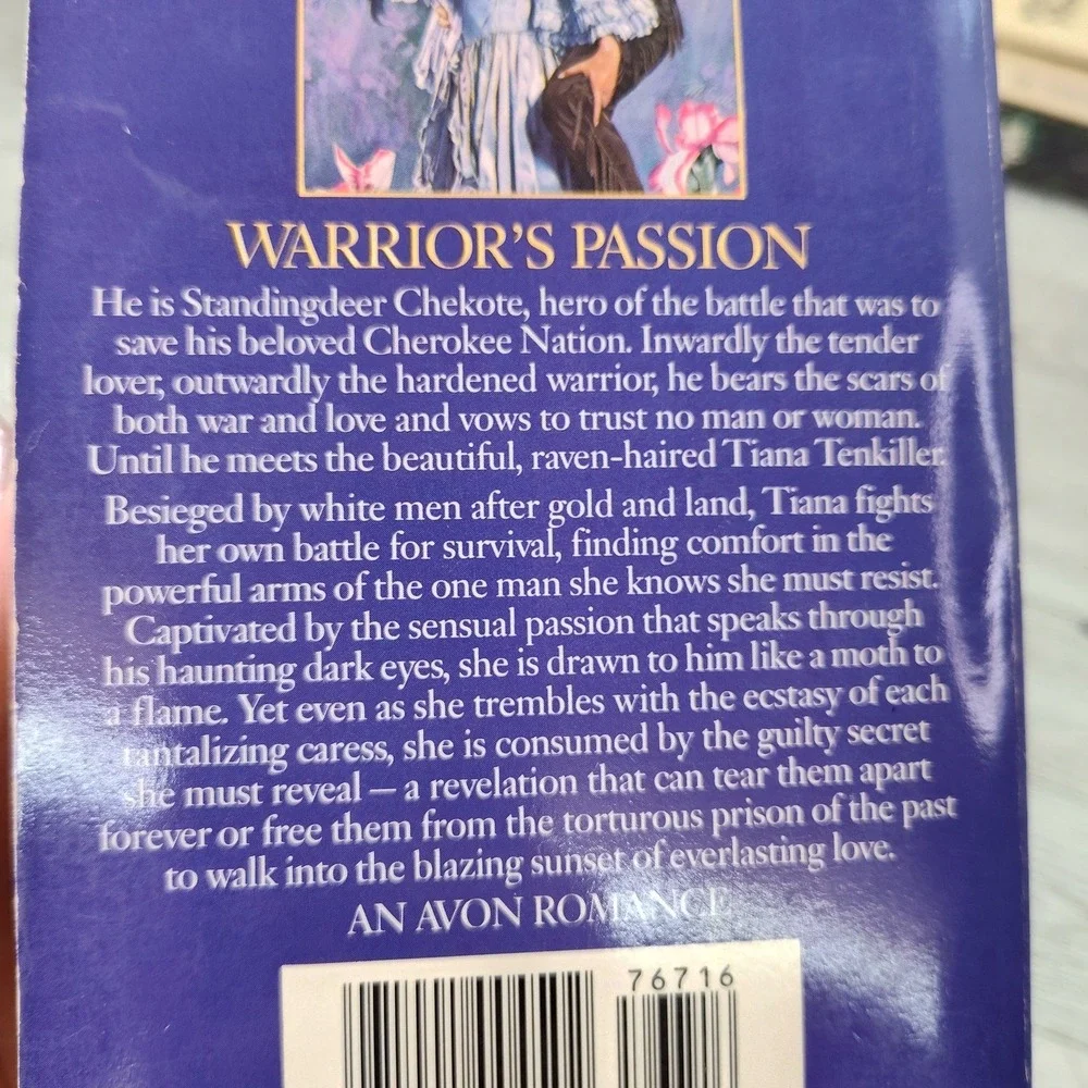 Cherokee Sundown Genell Dellin 1992 Avon First Print Cherokee Historical Romance
